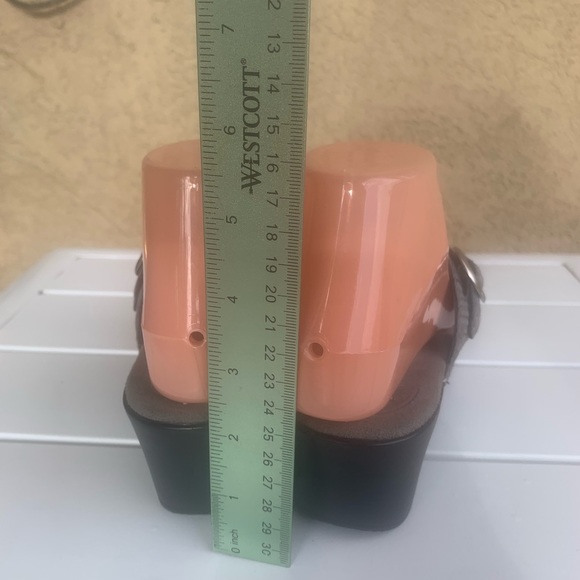 Dansko grey blue iridescent leather slip on clog size 5.5-6 (European 36) - Picture 4 of 14